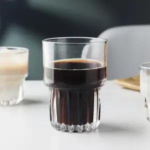 Wholesale Glass Coffee Cup Tumblers Custom Travel Coffee Mug