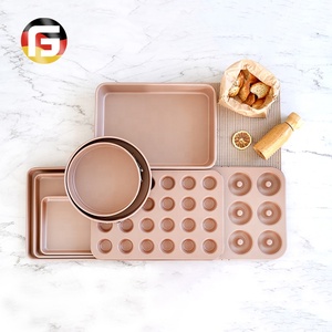 Vòng Bánh Pan Set 9 "X 2" Trong 0.8Mm Độ Dày 20 Máy Đo Carbon Thép Với Whitford Eclipse Không Dính Lớp Phủ Bánh Tin - Product Image 5