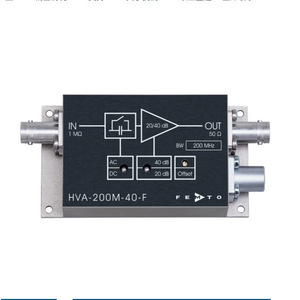 เครื่องรับภาพแบบสมดุล FEMTO รุ่น HBPR-500M-10K-SI-FC แรงดันไฟฟ้า 1 kV/A กำลังขยาย 20 เมกะเฮิรตซ์ แบนด์วิดท์ 20 เมกะเฮิรตซ์ ตัวตรวจจับแบบ Si-PIN - Product Image 2