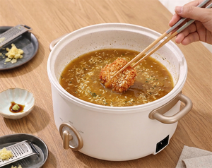 Olla Eléctrica Portátil Kihon de 2.5L y 1000W con Control Mecánico de TW para Cocinar en Hoteles y Hogares - Product Image 2