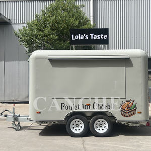 Remolques de comida móviles Totalmente equipados Venta caliente Camión de comida Cocina comercial - Product Image 2