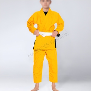 Tenues de sport actives OEM en tissu léger, coupe confortable, uniformes de karaté, qualité durable, vente en gros, 100% coton respirant - Product Image 1
