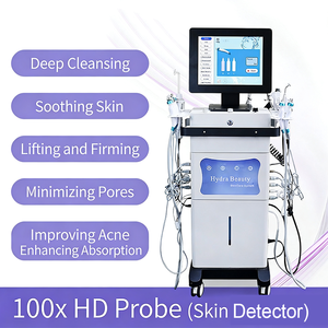 Professional Hydra Beauty Facial Machine with 100X HD Skin Detector Deep Cleansing Skin Tightening Acne Treatment for Salon - Product Image 1