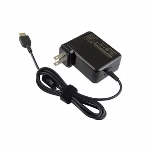 Substituição do carregador do portátil Adaptador AC 45W 20V 2.25A USB para Lenovo S210/215 Flex2/3-14 Fonte de energia