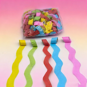 Feuilles de papier crépon biodégradable écologiques, lot en vrac, non toxique, sans danger pour les enfants, activités artistiques en classe et décorations de fêtes - Product Image 1