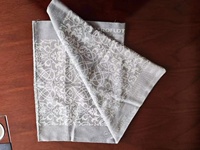 Housse de coussin d'aviation en coton jacquard tissé moderne, motif personnalisé, pour hôtel, compagnie aérienne, usage domestique, prix réduit, directement de l'usine