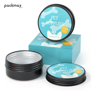 50g Pet Treat Freeze Dried Aluminum Can Food Grade for Cat Dog Bird - <b>Small</b> Refillable Metal Tin <b>Box</b> - Product Image 2
