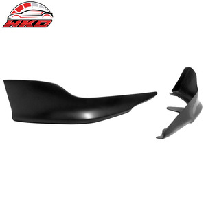 Compatible con Honda Accord Sedán 4 Puertas 2011-2012, Divisores de Parachoques Delanteros Estilo Fábrica OEM, Sin Pintar, Color Negro - Product Image 3