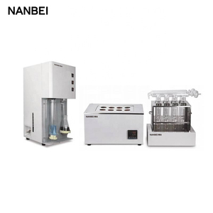 Aparelho de distilação kjeldahl nanbei semi-automático, analisador de nitrogênio kjeldahl - Product Image 2