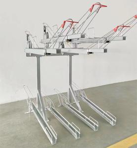 Kavass tùy chỉnh hai tầng hai tầng mạ kẽm xe đạp Wall Mount Bike bãi đậu xe đứng giá - Product Image 2