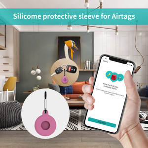 Étui AirTags en silicone, housse de protection pour Apple AirTags, accessoire de suivi étanche et anti-perte - Product Image 4