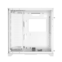 Boîtier PC ATX Full-Tower en verre trempé 2024, boîtier de jeu, alimentation, refroidisseur d'air, boîtier PC de jeu