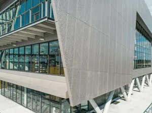 Décoration extérieure perforée moderne de panneau de murs rideaux de <span class=keywords><strong>façade</strong></span> de bâtiment pour l'<span class=keywords><strong>architecture</strong></span> d'hôtel et de bureau - Product Image 3