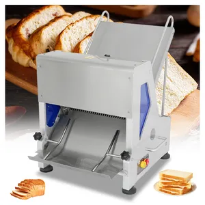 Máquina para hacer tostadas con certificado por 12mm, 30 rebanadas, cortador de pan y hamburguesa