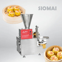 Machine automatique de fabrication de Saomai et Shaomai en acier inoxydable, de petite taille, motorisée, pour bureau, 30 pièces/min, OEM