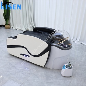 KISEN Professional Hair Salon Washing Head Shower <b>Bed</b> Electric Scalp Massage Shampoo <b>Bed</b> with Body Massage Washing Hair <b>Bed</b> - Product Image 2