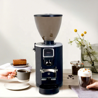 Moulin à café automatique professionnel avec mode de pesage de précision 0,1g et mode de minuterie, meule plate de 64mm pour expresso, idéal pour cafés et hôtels - Vente en gros