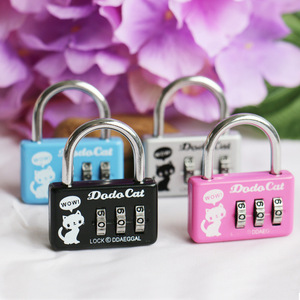 <b>Small</b> 3 Digit Combination <b>Lock</b> Zinc Alloy Resettable For Luggage Gym Locker Wardrobe Suitcase Mini Drawer Padlock - Product Image 2