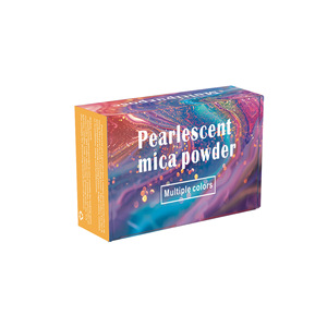 Bouteille de poudre nacrée bricolage colle flux chanvre paillettes Mica poudre <span class=keywords><strong>peinture</strong></span> aquarelle <span class=keywords><strong>peinture</strong></span> 18 couleurs ensemble - Product Image 4
