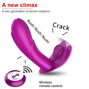 Mainan seksi 10 kecepatan <span class=keywords><strong>remote</strong></span> <span class=keywords><strong>control</strong></span> <span class=keywords><strong>vibrator</strong></span> disesuaikan mainan seks dewasa kepala ganda dapat dipakai getaran anti <span class=keywords><strong>vibrator</strong></span> - Product Image 3