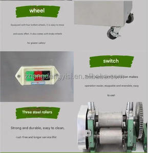 300kg/h Capacity 220V Volta Commercial Automatic Sugarcane Juice Press Machine Electric Cane Juice Extractor New Condition - Product Image 6