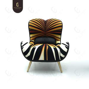 Sillones de Lujo Discreto para Sala de Estar, Muebles de Alta Gama, Estilo Similar al Diseño Italiano, Sillón de Tela con Respaldo Alto - Product Image 5