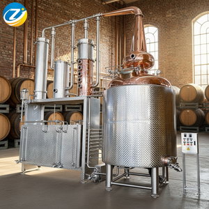 Equipo de Destilación Híbrido de Gran Escala de 4000L con 4 Placas de Destilación para la Producción de Whisky, Ginebra y Licores - Product Image 2