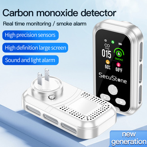 Rilevatori di Monossido di Carbonio e Fumo Secustone 5-in-1 con <span class=keywords><strong>Allarme</strong></span> Antincendio e Batteria di Backup - Product Image 1