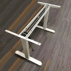 Escrioffice ofis mobilyaları ergonomik masa tek Motor Stand up asansör Sit standı masası yüksekliği ayarlanabilir elektrikli ayaklı masa
