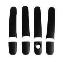 Ranger 2012 accessoires extérieurs noir ensemble combo complet couvercle de garniture pour Ford Ranger T6 T7 accessoires 2012 2013 2014 2015
