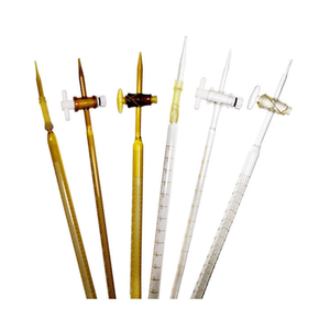 ชุดแก้วบอโรซิลิเกตแบบอัตโนมัติพร้อมจุกกั้นแบบตรง PTFE สำหรับห้องปฏิบัติการขนาด10มล. 25มล. 50มล. 100มล. - Product Image 3