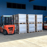 Ruban en résine cirée en rouleau jumbo, fournisseur d'usine d'origine en Chine, vente en gros pour étiquettes de codes-barres semi-brillantes en papier, pour inventaire et vente au détail