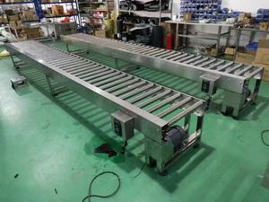 Längen anpassung Angetriebener/nicht angetriebener Holz förderer Schwerkraft rollen förder motor Neues Produkt 2020 Bereit gestelltes Aluminium 45 120W - Product Image 4