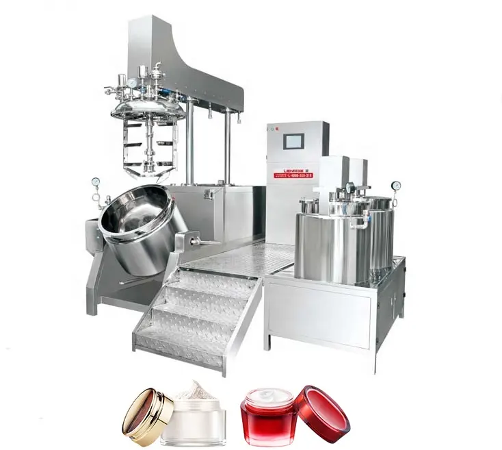 Vendita calda macchina automatica per la fabbricazione di Shampoo macchina emulsionante Mixer macchine emulsione pompa di verniciatura pompa doppia pompa di miscelazione