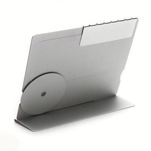 Customized Logo Aluminum Alloy Perpetual Desk <b>Calendar</b> Foldable Metal Table <b>Calendar</b> for Office Desktop Decoration Business Gift - Product Image 4