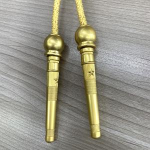 Accesorios para uniformes ceremoniales Aiguilettes Sash Fringe Epaulette Cordón <span class=keywords><strong>de</strong></span> borla <span class=keywords><strong>de</strong></span> color dorado - Product Image 5