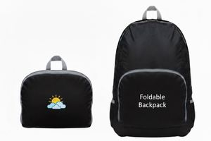 Fashion <b>Foldable</b> <b>Backpack</b> Lightweight Water-Resistant Ripstop Nylon Daypack Compact Unisex Travel Bag Outdoor - Product Image 2