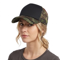 Gorra Trucker con Logotipo Personalizado, Malla Trasera, 5 Paneles, Frente de Espuma, Cierre a Presión, Gorra de Béisbol al por Mayor, Transpirable, Poliéster, Unisex
