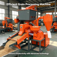 Machine à décortiquer et blanchir le riz combinée robuste, version moteur diesel, avec fonction de retrait des pierres