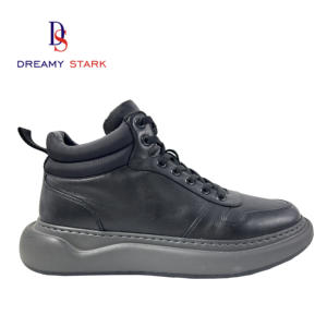 Invierno nueva marca de alta calidad para hombre Original Cuntomize logo <span class=keywords><strong>Martin</strong></span> dos tonos cuero genuino Formal Casual botas con cordones - Product Image 4