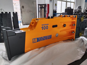 SOOSAN SB100 <b>HYDRAULIC</b> <b>BREAKER</b> MAIN BODY AVAILABLE WITH STANDARD FEATURES AND TWELVE MONTHS WARRANTY - Product Image 5