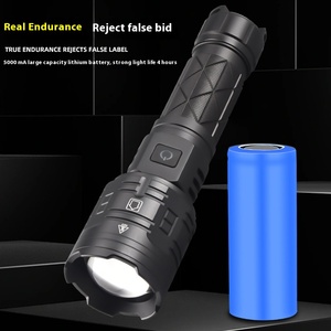 Linterna Portátil Recargable USB de Aleación de Aluminio, Súper Brillante, Impermeable IP65, con Zoom y Enfoque, Más de 1000 Lúmenes - Product Image 3