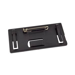 Porta-Nombres MM.68X32 con Pin para Exhibir Tarjetas de Identificación y Accesorios - Product Image 2