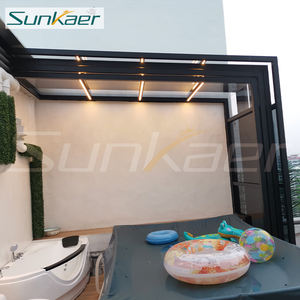 Sunkaer - Terraza Retráctil de Policarbonato Personalizada de Entrega Rápida, <span class=keywords><strong>Cerramiento</strong></span> para Terraza, Gazebo para Exteriores, Impermeable - Product Image 5