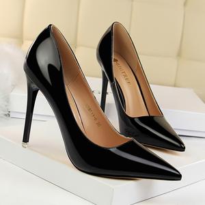 Pumps pour femmes de bonne qualité, talons fins, chaussures habillées, bout pointu, talons hauts pour femmes et demoiselles - Product Image 2