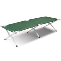 Lit simple en métal moderne, mobilier pour l'extérieur, camping, hôpital, salon, hôtel, plage, cuisine, facile à transporter