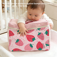 Pochette de rangement portable pour bébé, pour hochets, jouets en peluche, sac de rangement léger pour couches de voyage, facile à nettoyer, cadeau pour nouveau-né