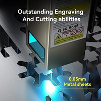 ATOMSTACK S20 A20 X20 PRO 130W Laser-Gravur- und Schneidemaschine mit F30 Luftunterstützungs-Kit, R3 Pro Drehroller, F1 Wabenplatte