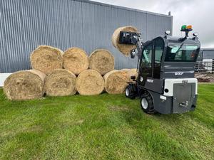 चीन निर्माता भेड़िया हॉट सेलिंग pwg हाइड्रोस्टैटिक ट्रांसमिशन कॉम्पैक्ट मिनी750t के लिए होफ्लोडर व्हील लोडर - Product Image 3