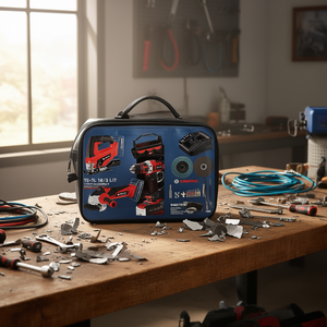 Juego de Herramientas Einhell TE-TK 18/3 Li Kit JS+CD+AG Power X-Change en Bolsa 4257241 para Uso en Bricolaje - Product Image 2